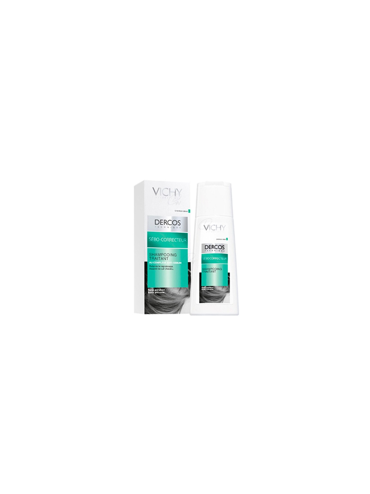 Dercos Champú Tratante Sebo Corrector