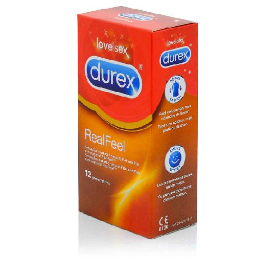 Durex Preservativo RealFeel 12u