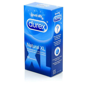 Durex Preservativo Natural XL 12u