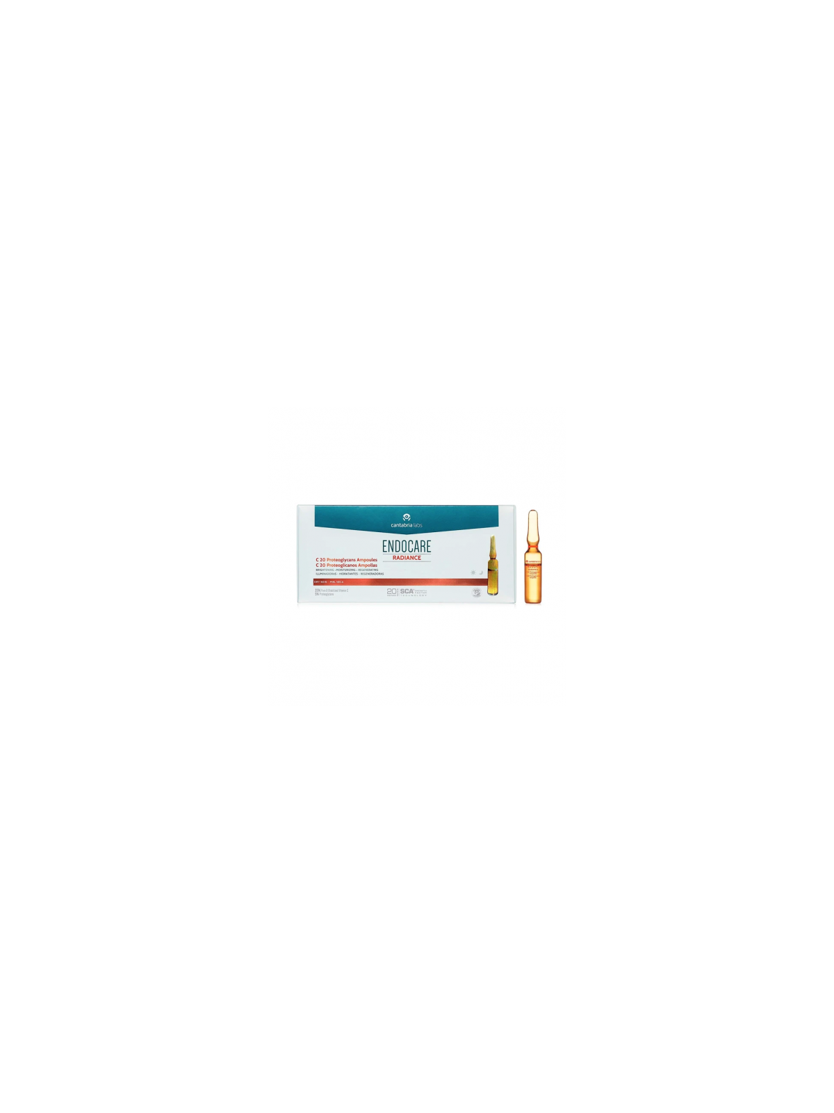 ENDOCARE RADIANCE C 20 PROTEOGLICANOS AMPOLLAS 30 x 2 ML