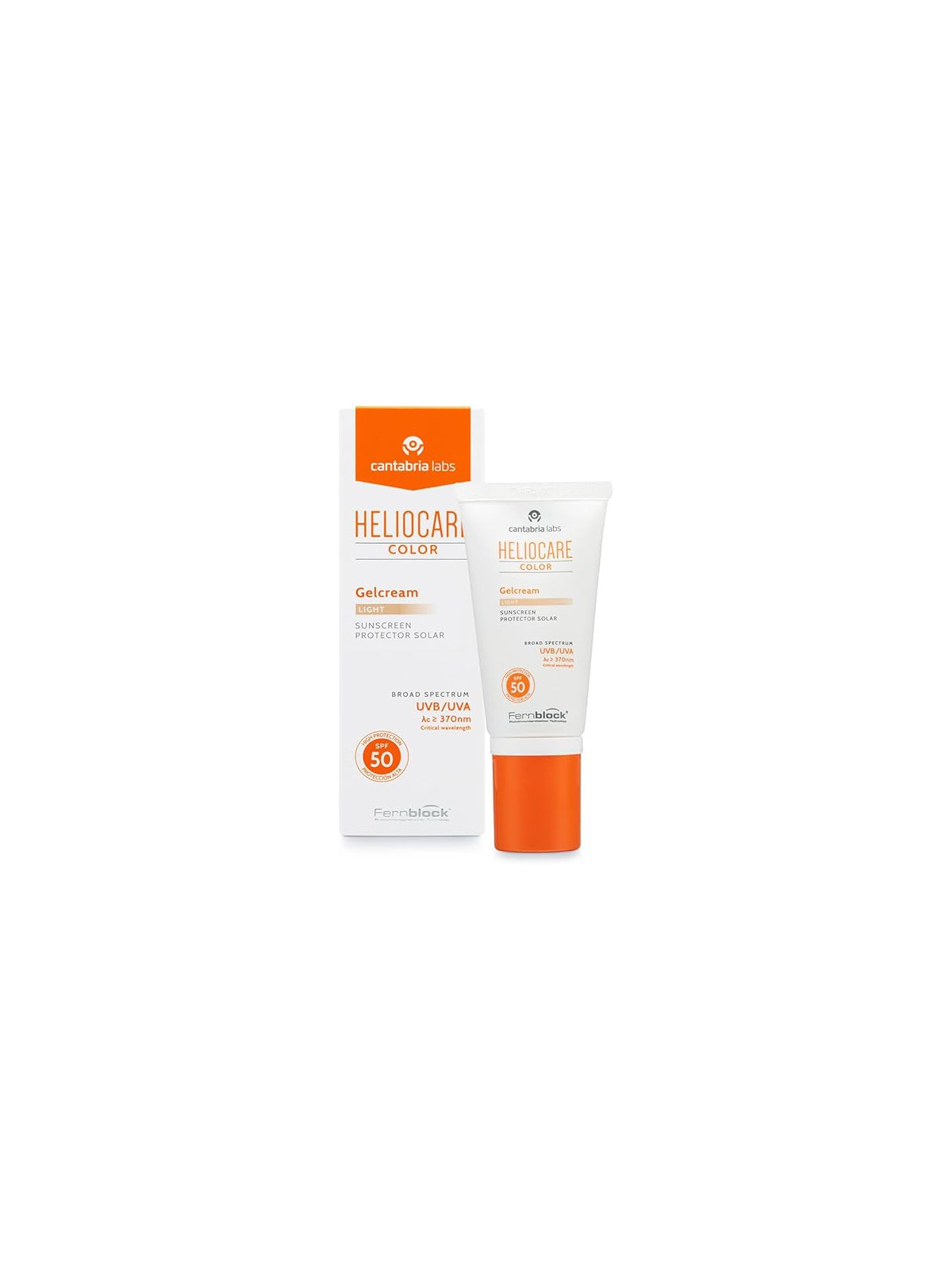 Heliocare Color Gelcream SPF 50 Light 50 ml | Protector Solar con Colo