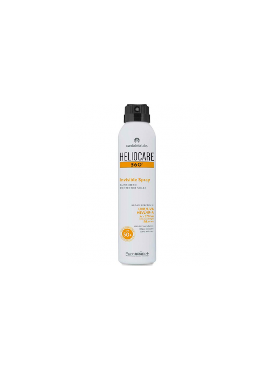 Heliocare 360º Invisible Spray SPF 50+ 200 ml | Protector Solar Corpor