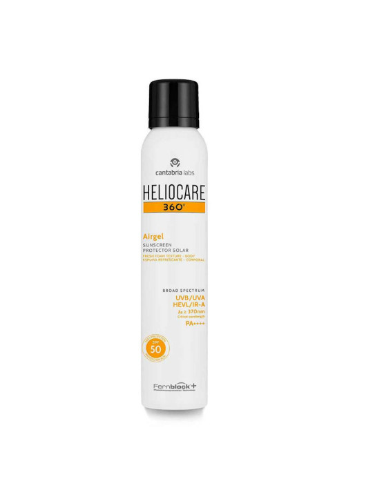 Heliocare 360º Airgel Corporal SPF 50 200 ml | Protector Solar Mousse