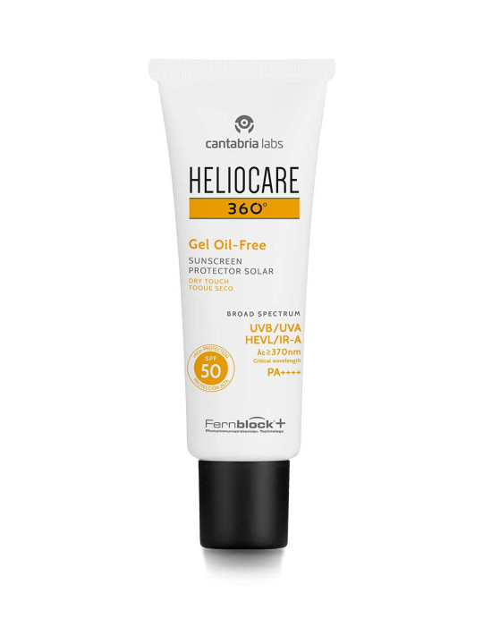 Heliocare 360º Gel Oil-Free SPF 50 50 ml | Protector Solar Facial Mate