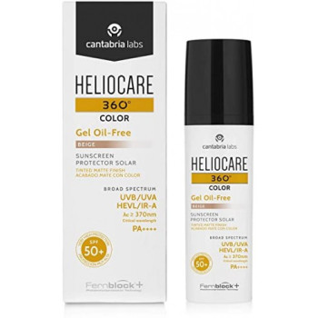 HELIOCARE 360º COLOR GEL OIL FREE SPF50+ BEIGE 50 ML