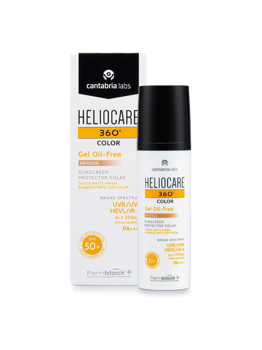 Heliocare 360º Color Gel Oil-Free SPF 50+ Bronce 50 ml