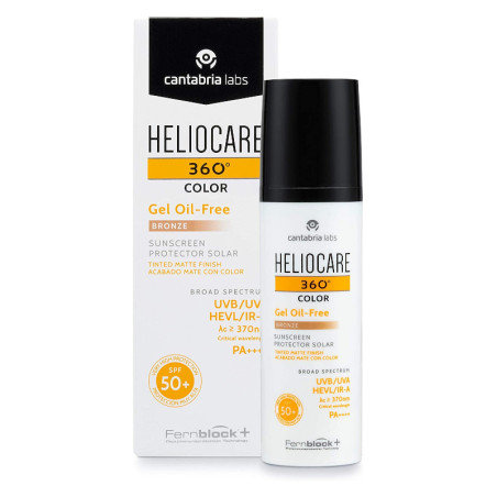 Heliocare 360º Color Gel Oil-Free SPF 50+ Bronce 50 ml