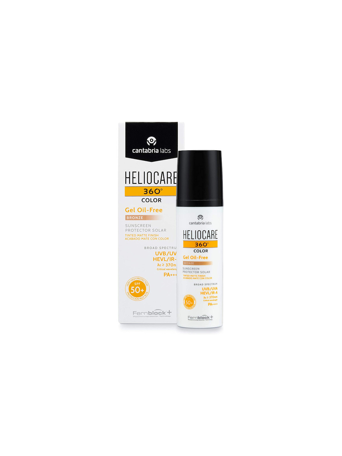 Heliocare 360º Color Gel Oil-Free SPF 50+ Bronce 50 ml