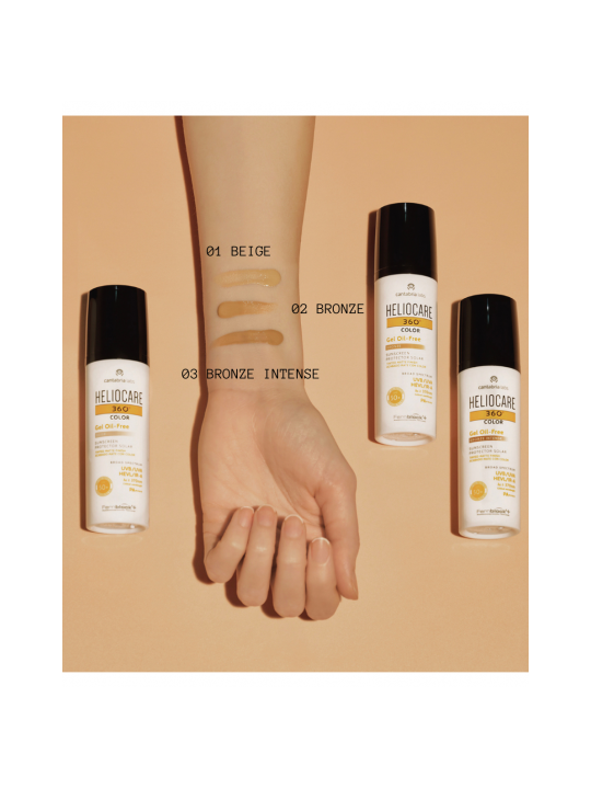 Heliocare 360º Color Gel Oil-Free SPF 50+ Bronce 50 ml