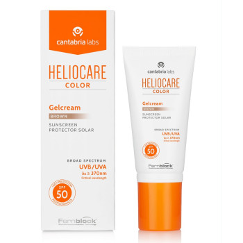Heliocare Color Gelcream Brown SPF 50 50 ml | Protector Solar Facial