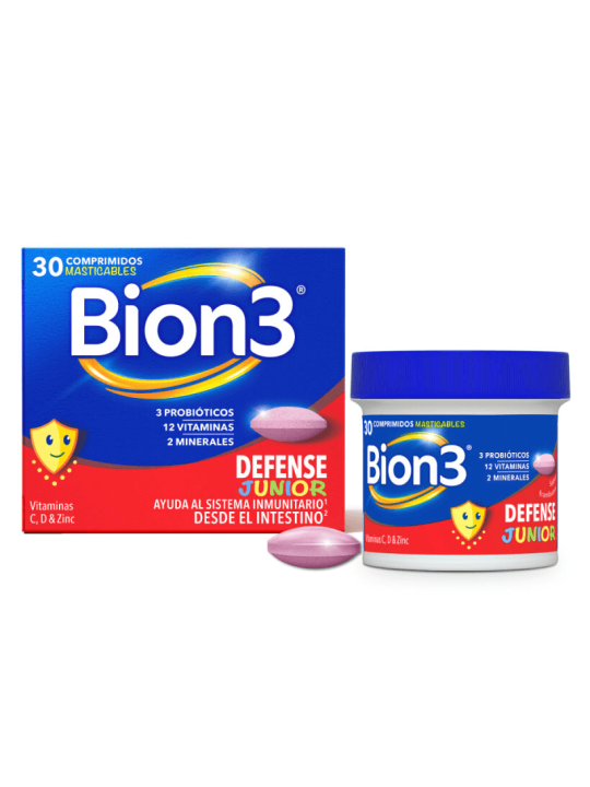 BION3 DEFENSE JUNIOR FRAMBUESA  30 COMP. MAST.
