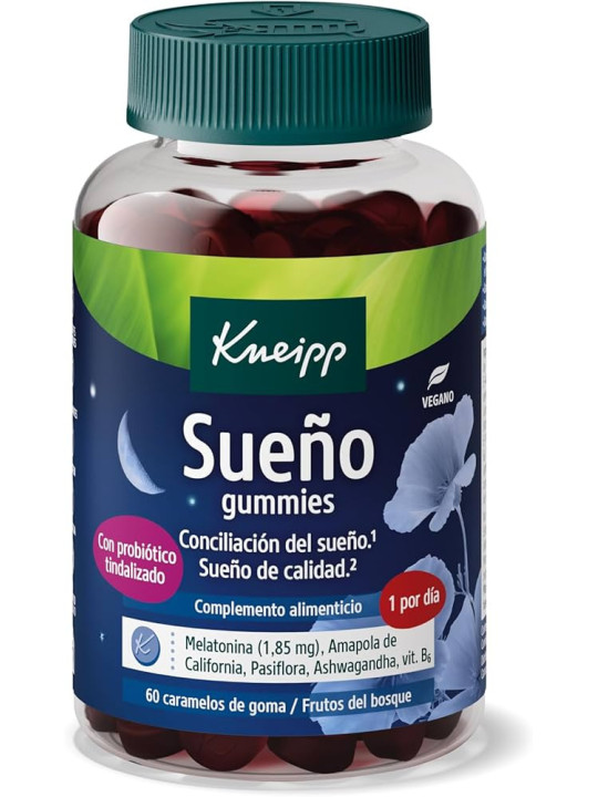 KNEIPP SUEÑO FRUTOS DEL BOSQUE 60 GUMMIES