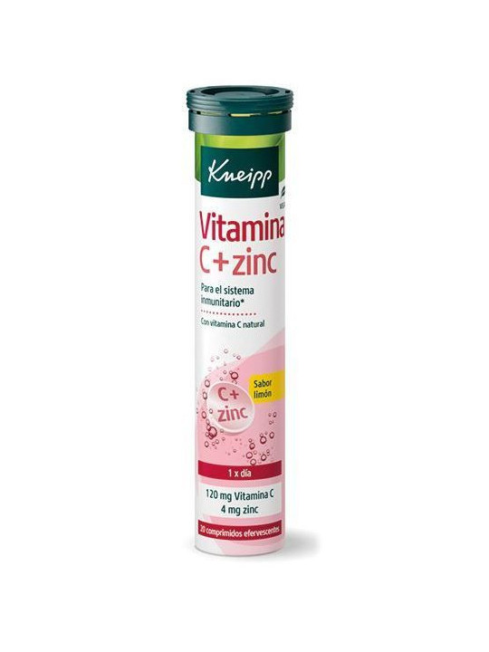 KNEIPP VITAMINA C + ZINC 20 COMP. EFERV.