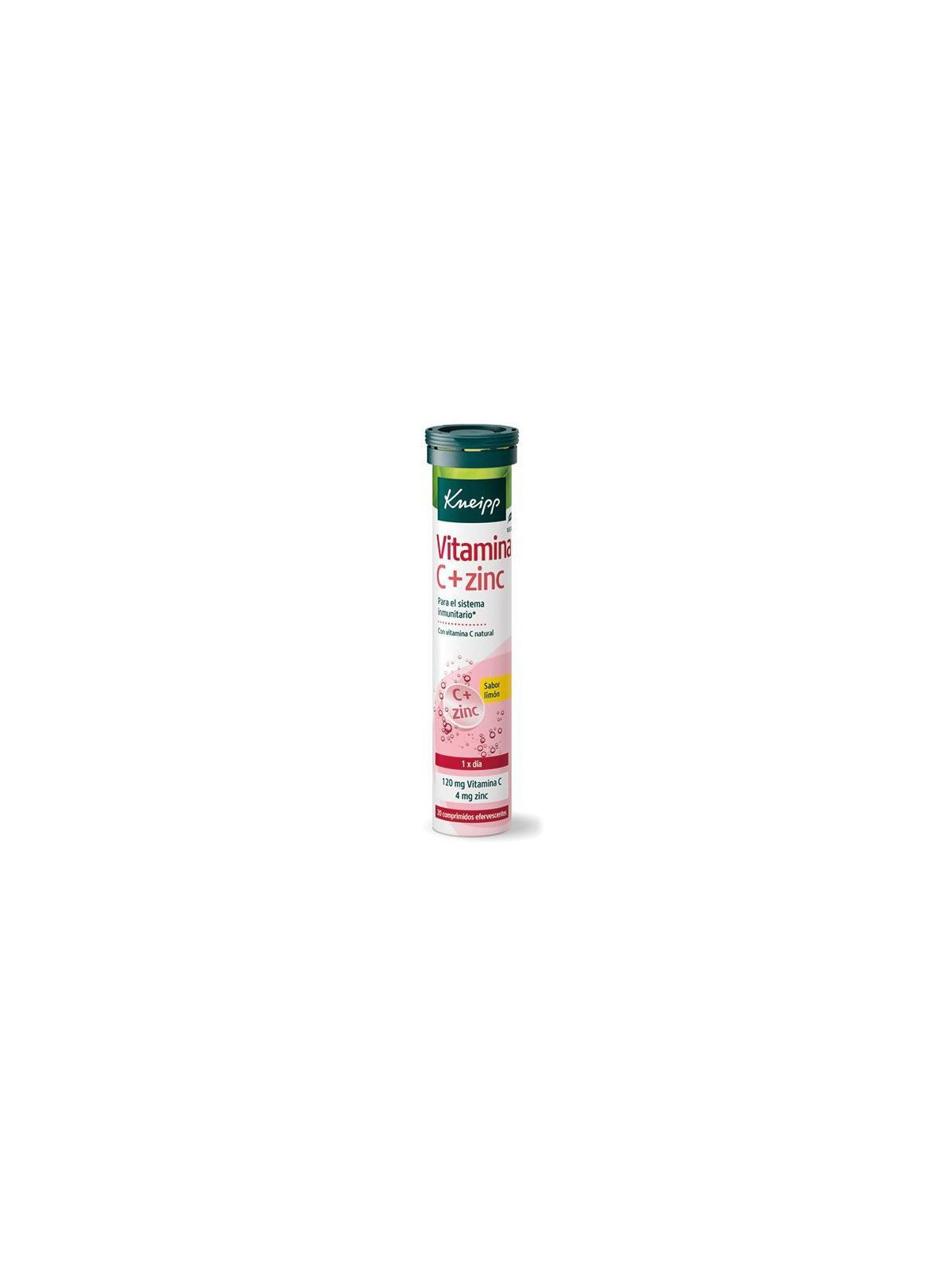 KNEIPP VITAMINA C + ZINC 20 COMP. EFERV.