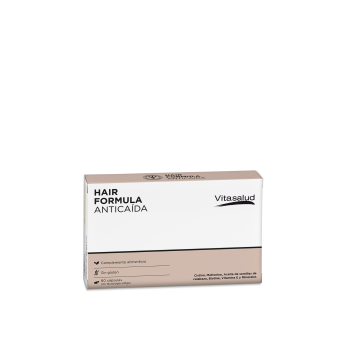 VITASALUD CISTINA Y METIONINA HAIR FORMULA ANTICAIDA 120 CAPSULAS
