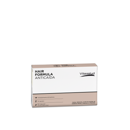 VITASALUD CISTINA Y METIONINA HAIR FORMULA ANTICAIDA 120 CAPSULAS