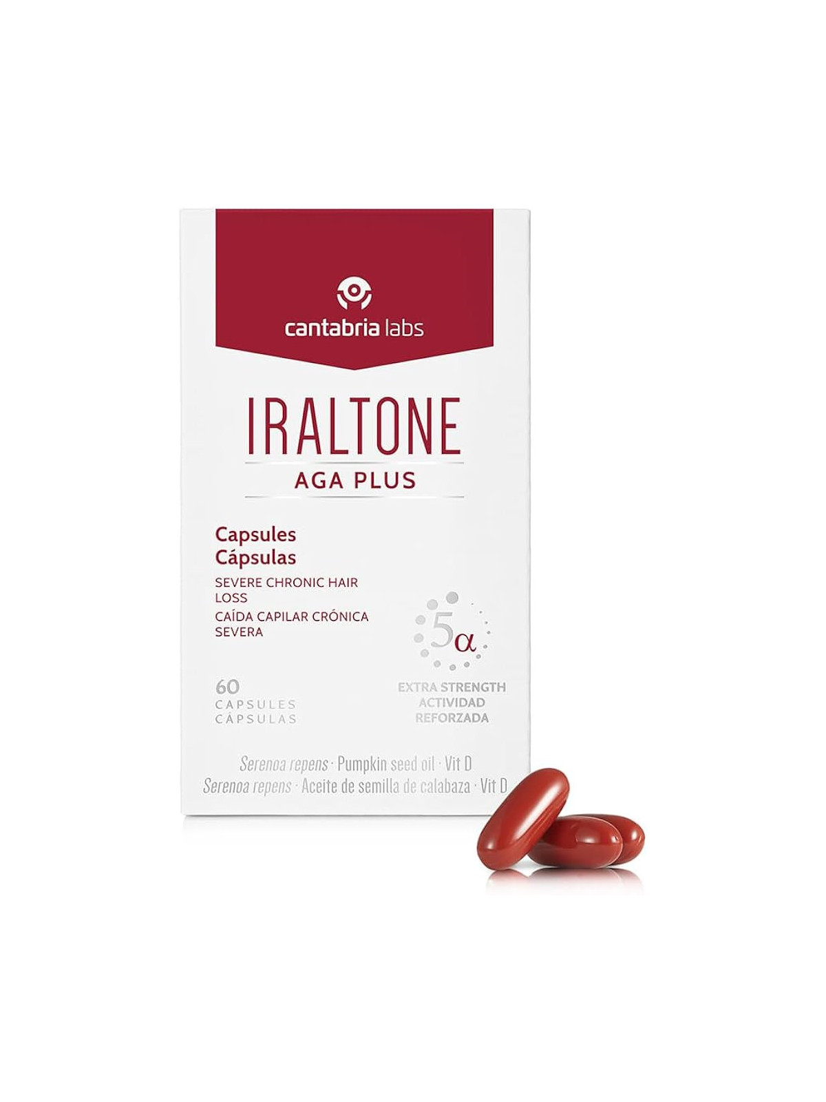 IRALTONE AGA PLUS 60 CAPSULAS