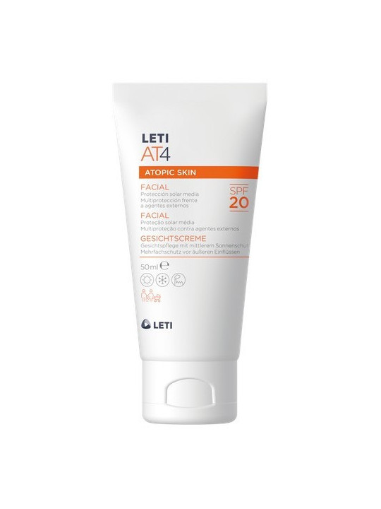 LETI AT4 CREMA FACIAL SPF20 50 ML