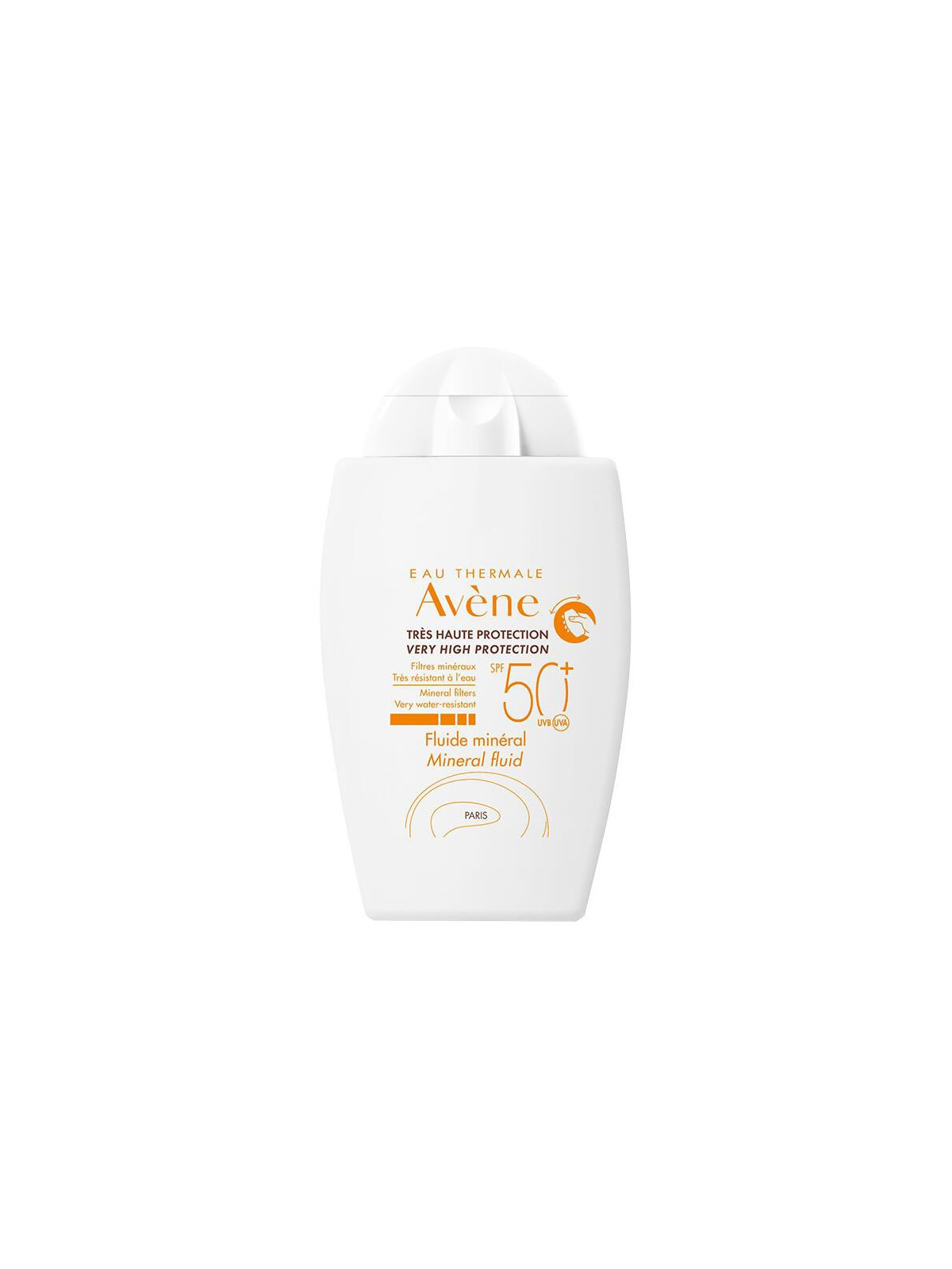 Avène Fluido Mineral SPF 50+ 40 ml | Protector Solar Facial para Piele