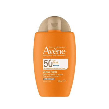 Avène Mat Perfect Fluido con Color SPF 50+ 50 ml | Protector Solar