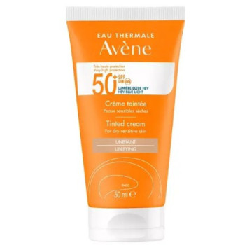 Avène Crema Color Unificante SPF 50+ 50 ml | Protector Solar Facial