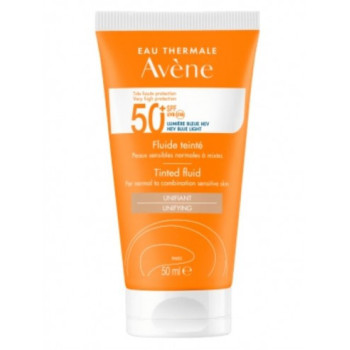 Avène Emulsión Coloreada Toque Seco SPF 50+ 50 ml | Protector facial