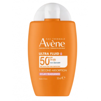 Avène Ultra Fluido Radiance SPF 50+ 50 ml | Protector Solar Facial
