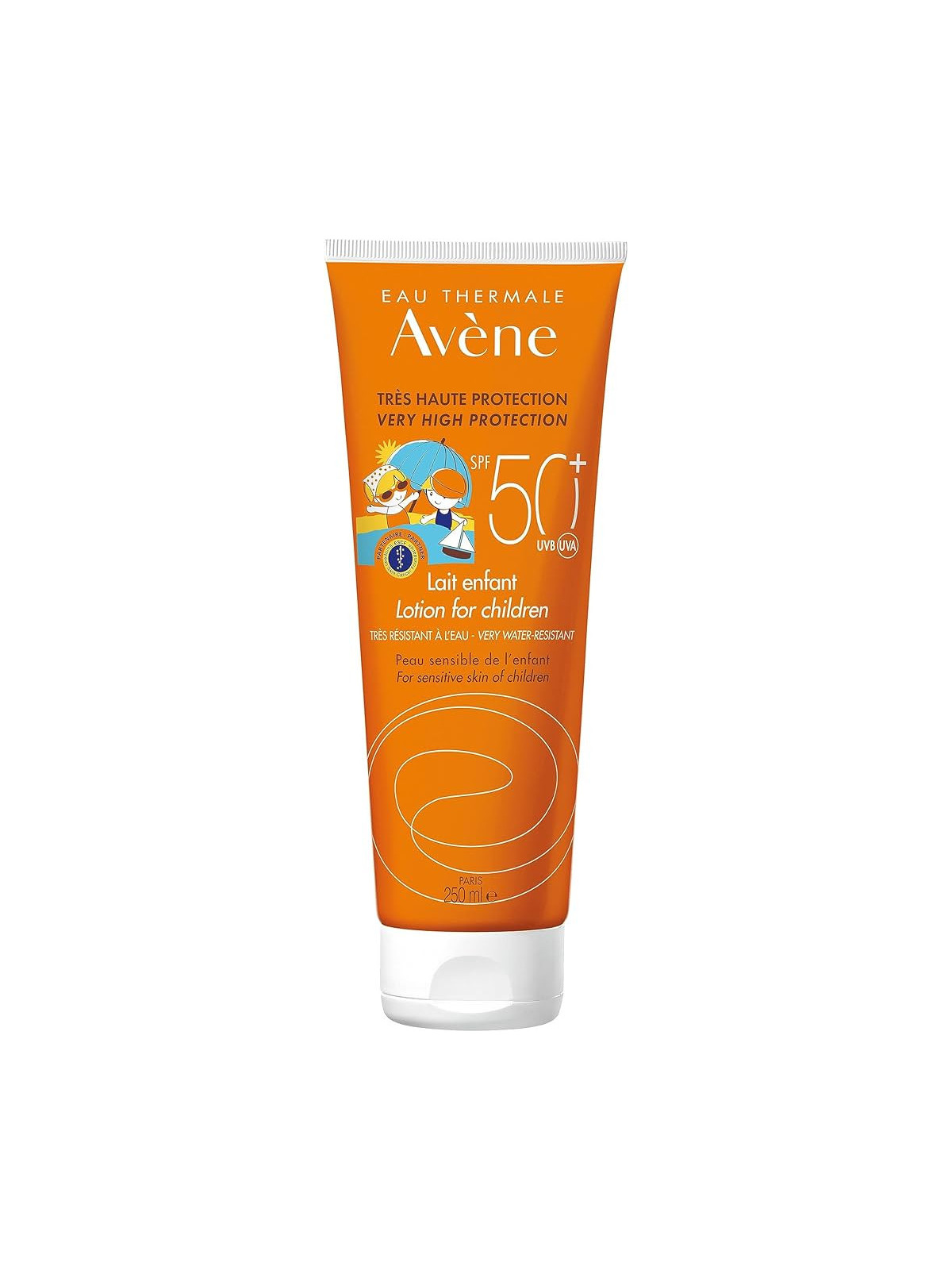 Avène Leche Niños SPF 50+ 250 ml | Solar Infantil Alta Protección