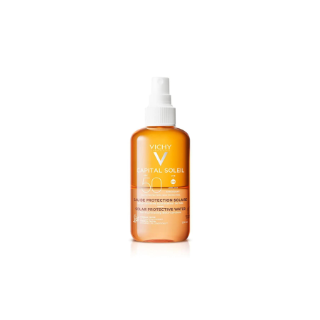 Vichy Capital Soleil Agua de Protección Solar Luminosidad SPF50 200 ml