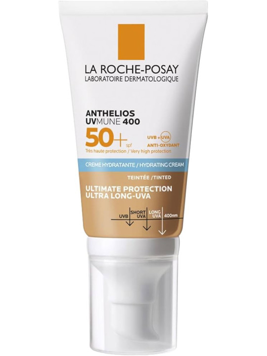 La Roche-Posay Anthelios UVMune 400 Crema Hidratante con Color SPF50+