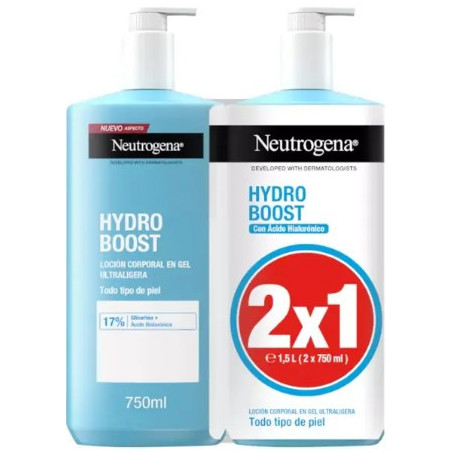 NEUTROGENA LOCION CORPORAL HYDRO BOOST 2x750 ML