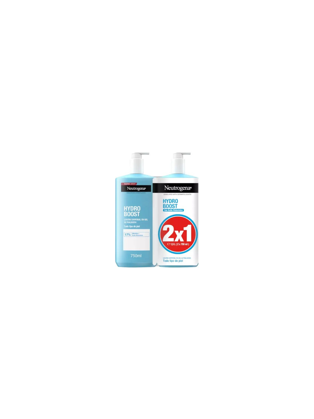 NEUTROGENA LOCION CORPORAL HYDRO BOOST 2x750 ML