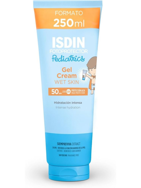 Fotoprotector ISDIN Pediatrics Gel Cream SPF 50+ | Protección infantil