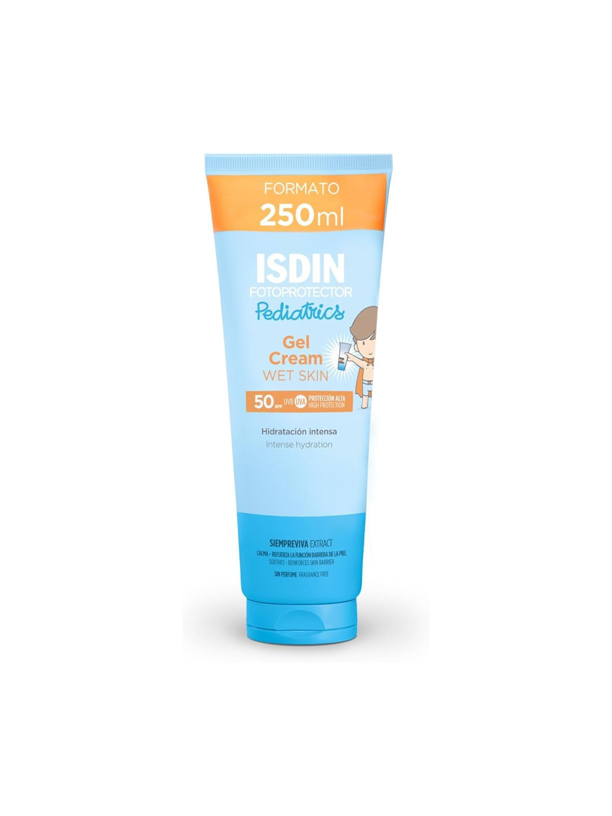 Fotoprotector ISDIN Pediatrics Gel Cream SPF 50+ | Protección infantil