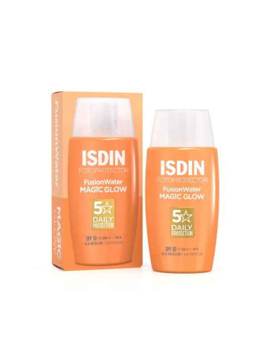 ISDIN Fusion Water Magic Glow SPF30 50 ml | Brillo + Protección Facial