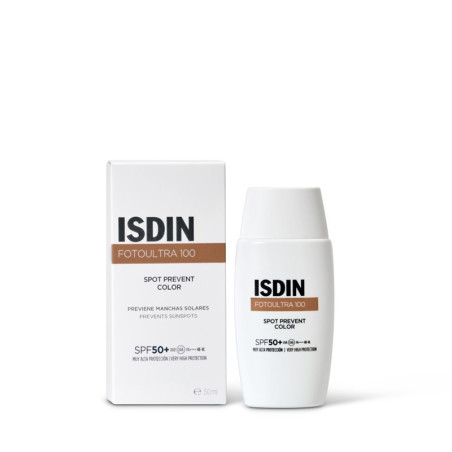 ISDIN Fotoultra 100 Spot Prevent Color SPF 50+ 50 ml | Protector Facia