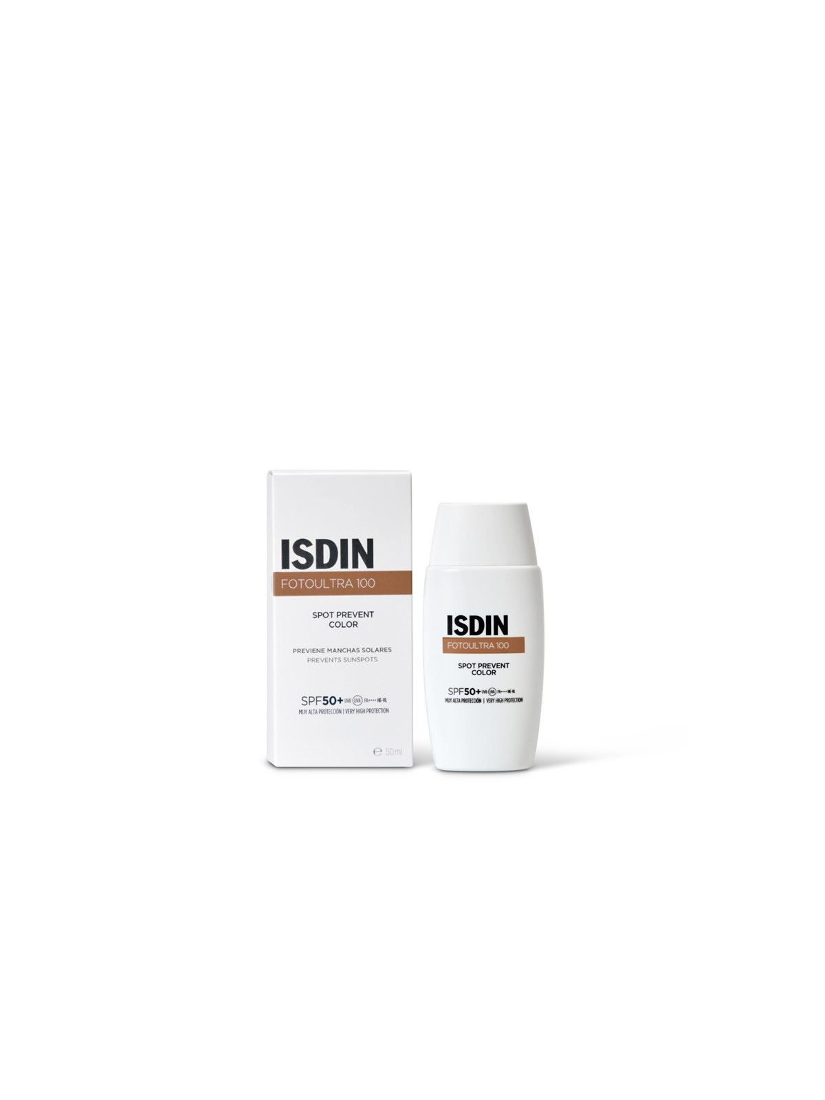 ISDIN Fotoultra 100 Spot Prevent Color SPF 50+ 50 ml | Protector Facia