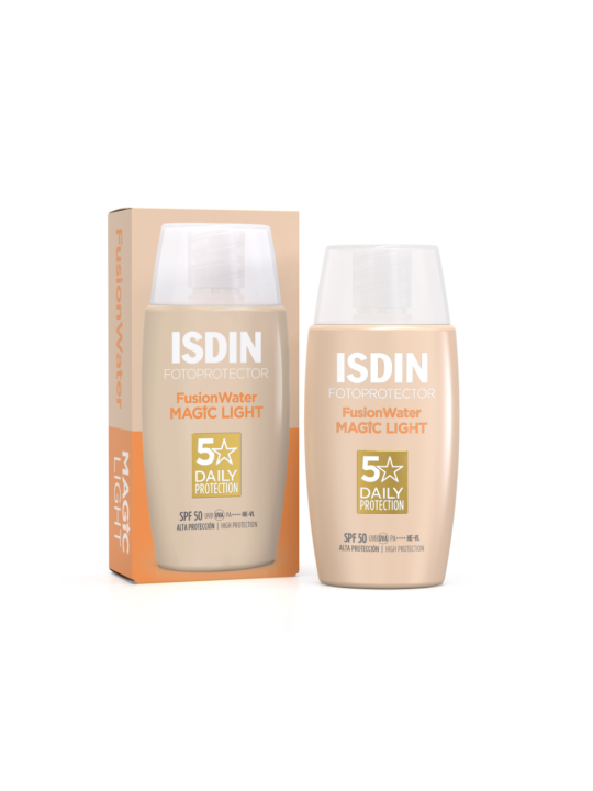 ISDIN Fusion Water Magic Color Light SPF 50+ 50 ml | Protector Facial