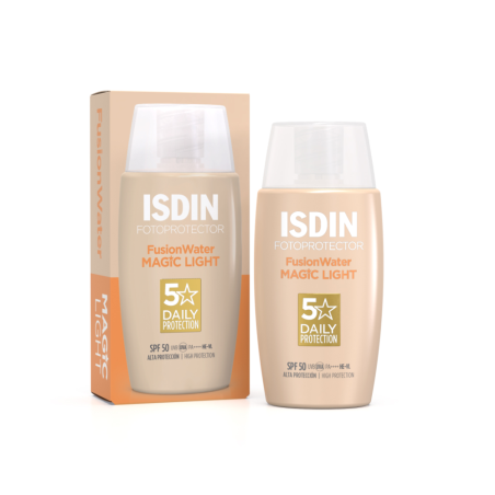 ISDIN Fusion Water Magic Color Light SPF 50+ 50 ml | Protector Facial