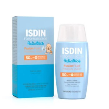 ISDIN Fusion Fluid Mineral Baby SPF 50+ 50 ml | Protección Solar Infan