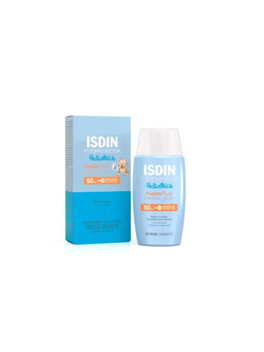 ISDIN Fusion Fluid Mineral Baby SPF 50+ 50 ml | Protección Solar Infan