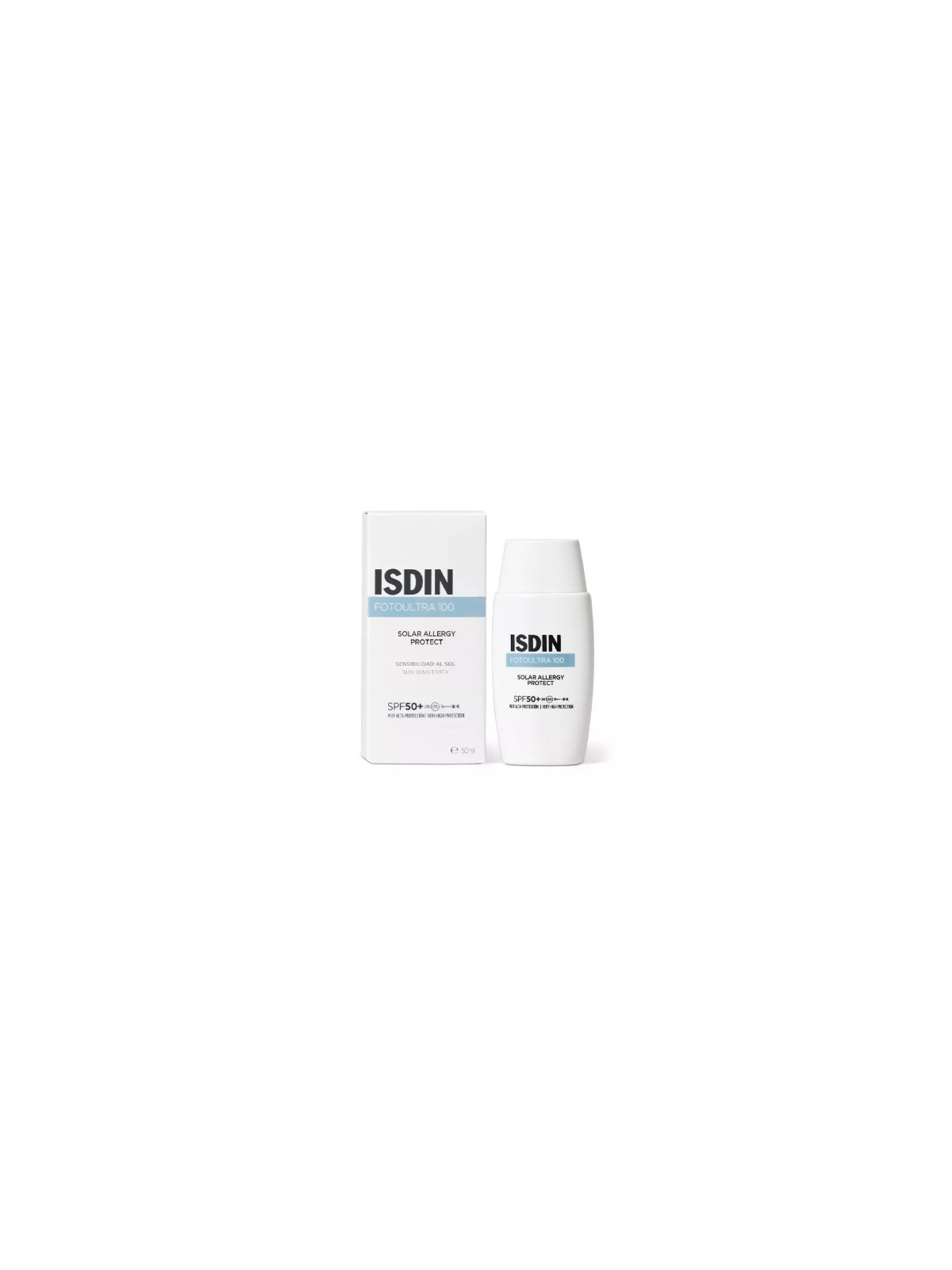 ISDIN FotoUltra 100 Solar Allergy Protect SPF 50+ 50 ml |Piel Alérgica