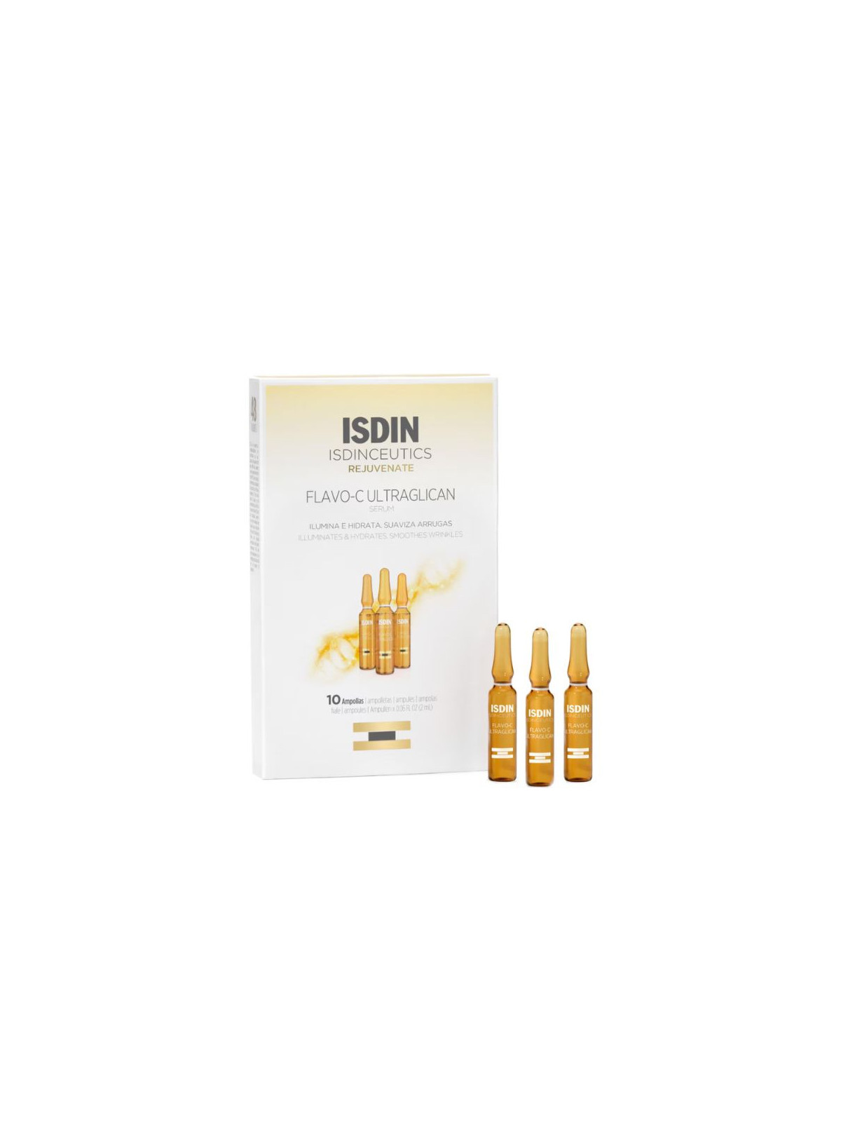 ISDINCEUTICS FLAVO-C ULTRAGLICAN 10 AMPOLLAS