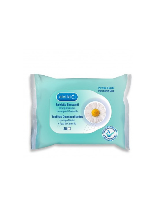 ALVITA TOALLITAS DESMAQUILLANTES 25 UNIDADES