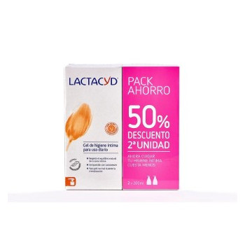 LACTACYD GEL INTIMO SUAVE DUPLO 200 ML