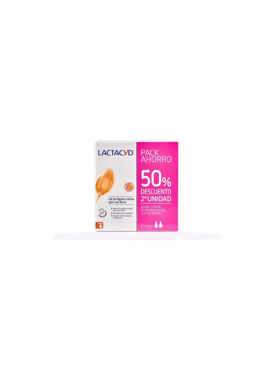 LACTACYD GEL INTIMO SUAVE DUPLO 200 ML