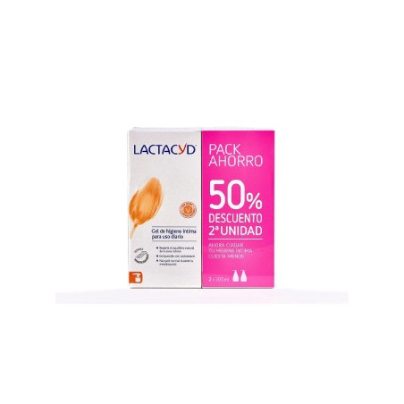LACTACYD GEL INTIMO SUAVE DUPLO 200 ML