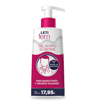 LETIFEM GEL INTIMO SENSITIVE 250 ML