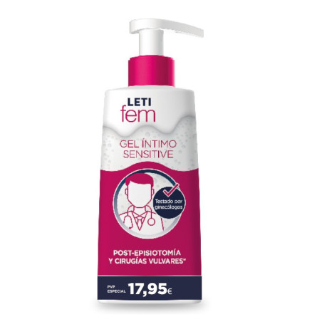 LETIFEM GEL INTIMO SENSITIVE 250 ML
