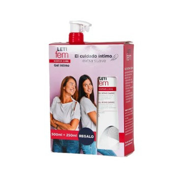 LETIFEM GEL INTIMO DIARIO DUPLO 500 ML + 250 ML